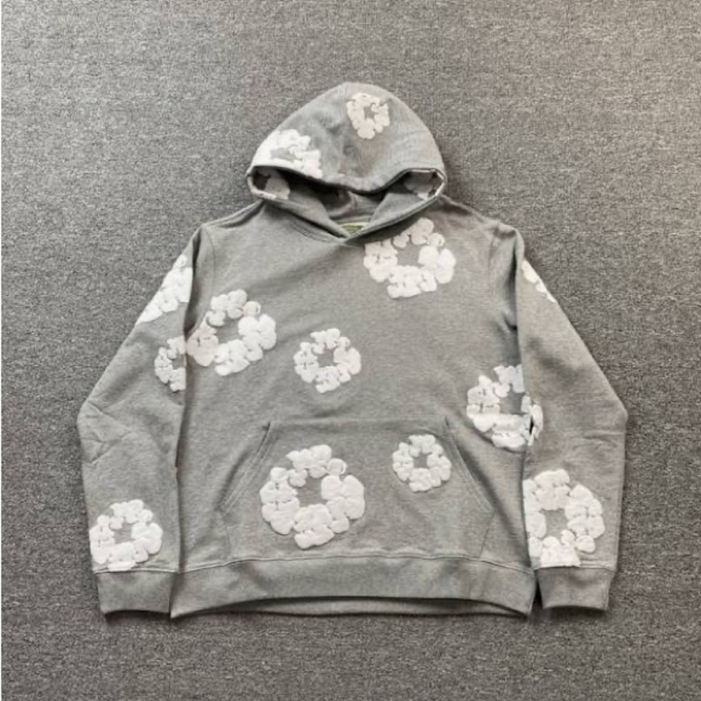 Denim Tears The Cotton Wreath Sweatshirt 'Grey'